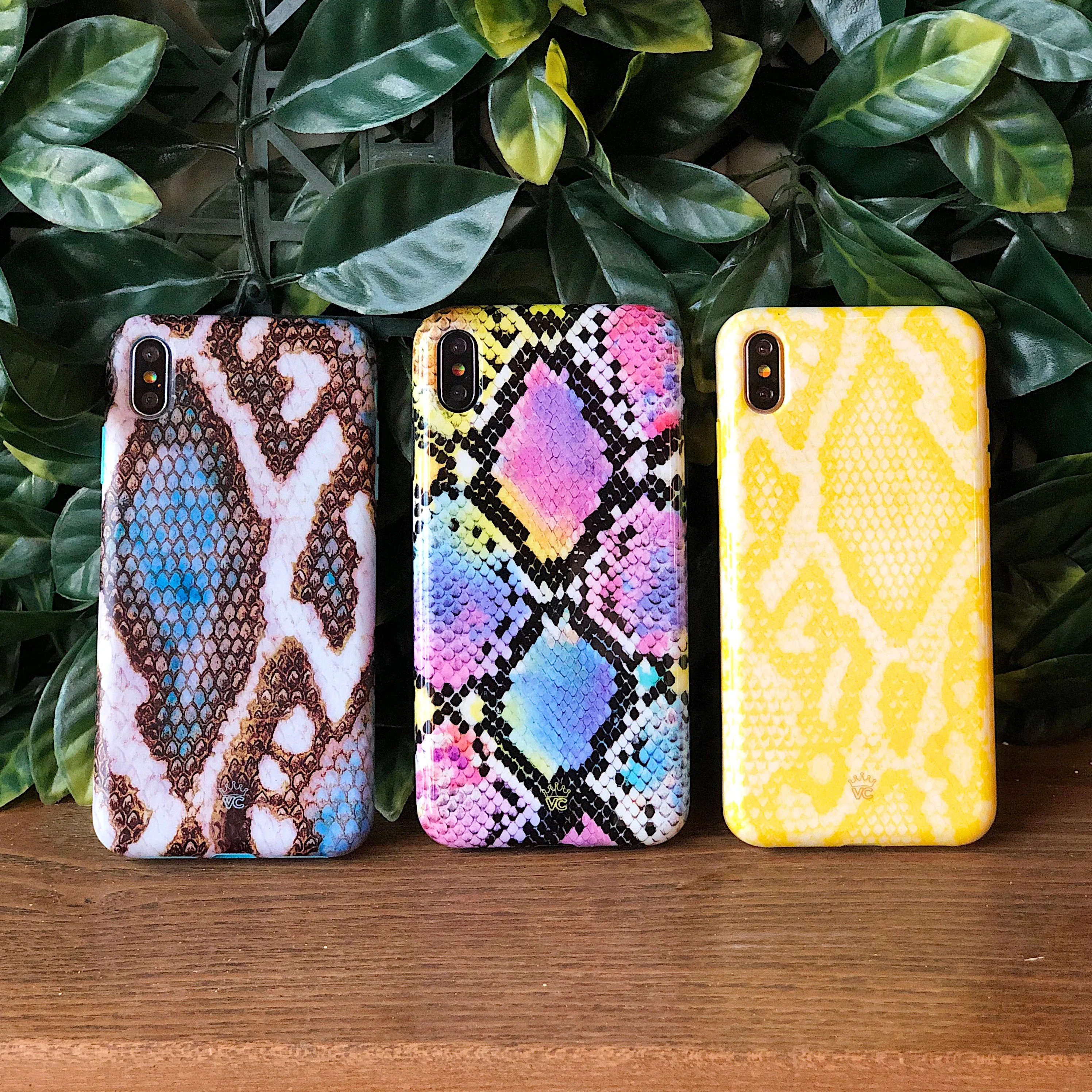 Yellow Snakeskin iPhone Case - Image 14