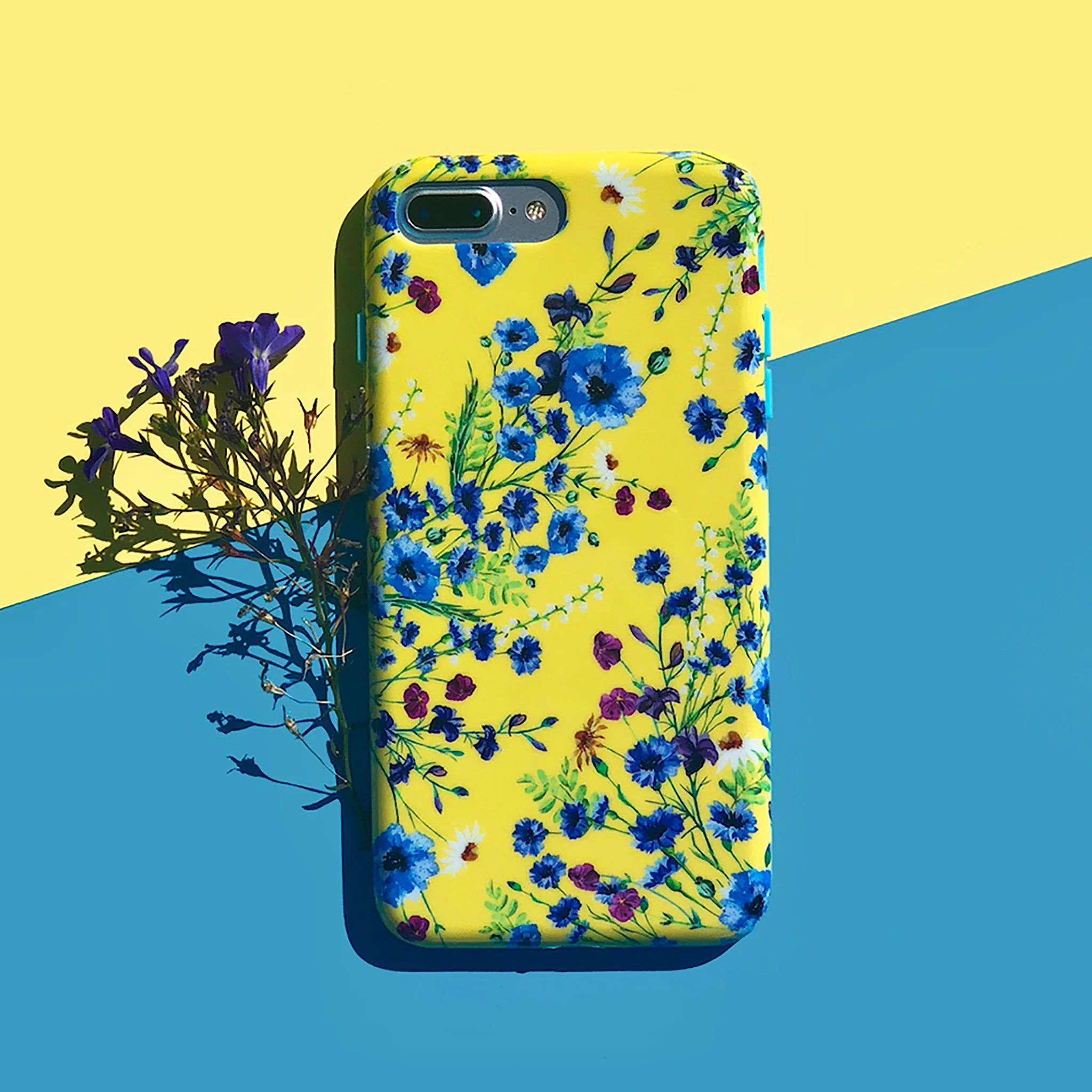 Yellow Wildflowers iPhone Case - Image 23