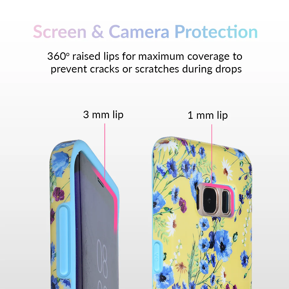Yellow Wildflowers Samsung Galaxy Case - Image 13