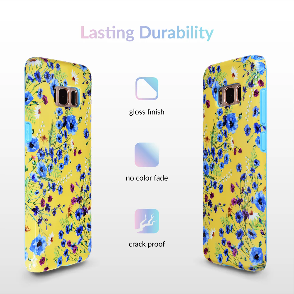 Yellow Wildflowers Samsung Galaxy Case - Image 19
