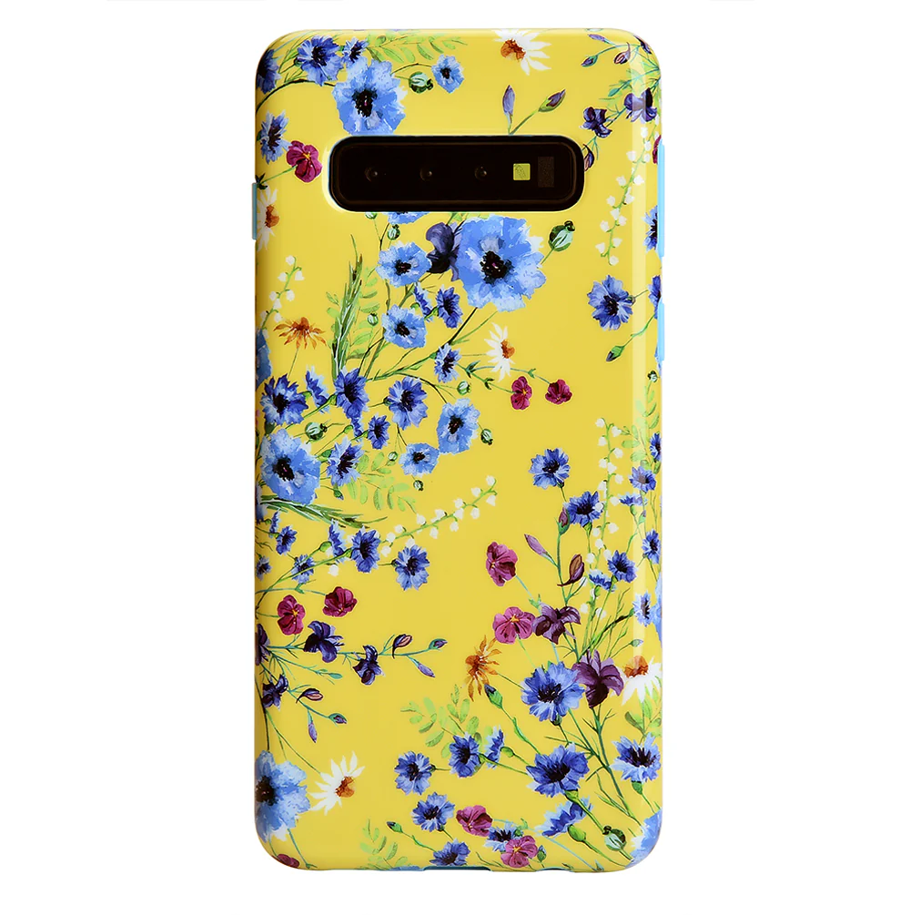Yellow Wildflowers Samsung Galaxy Case - Image 47