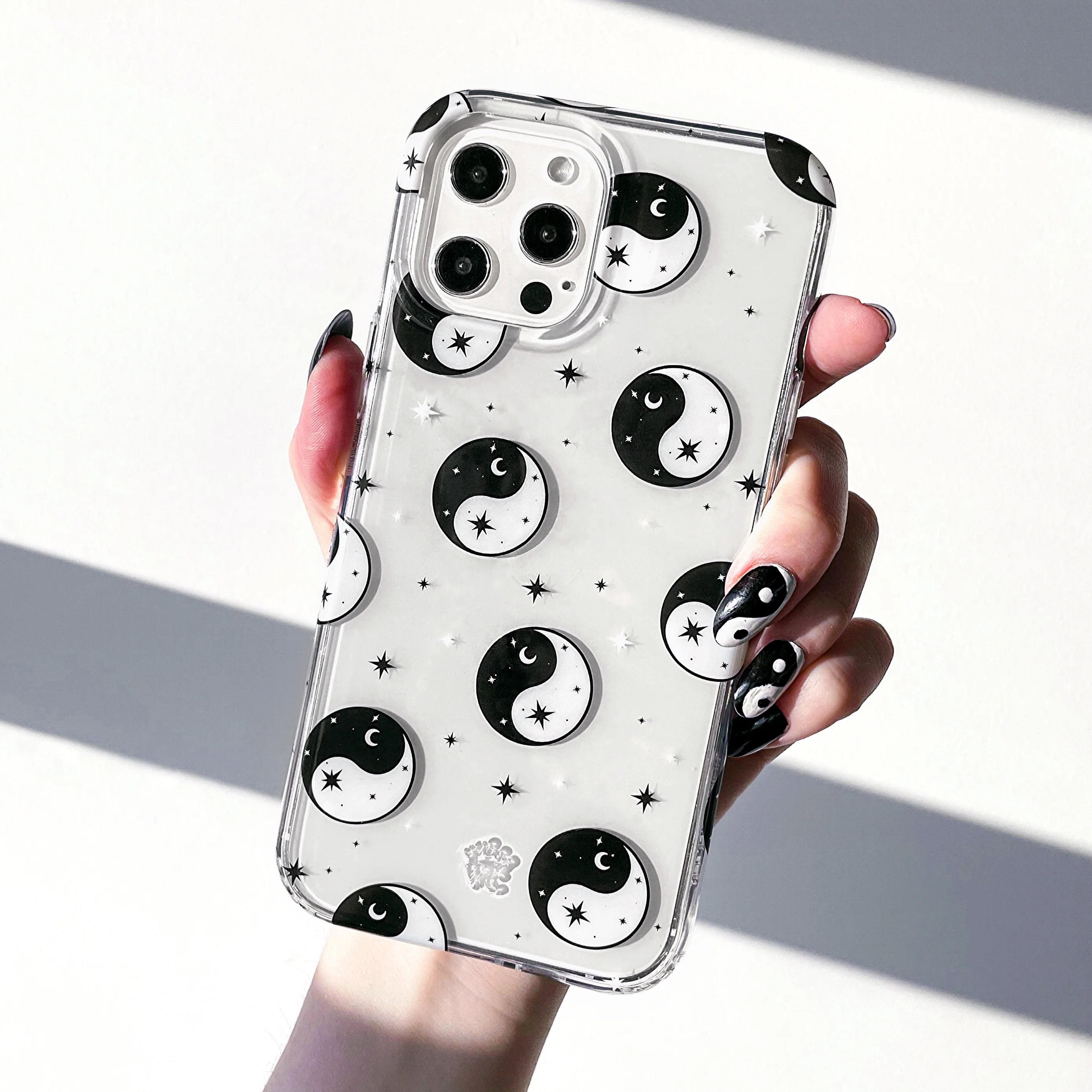 Yin & Yang Clear iPhone Case - Image 20